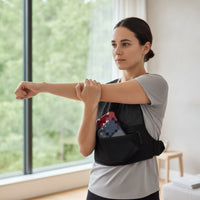Running Vest Bag Reflective Front Chest Pack Hands Sports Vest with Pocket for Long-Distance Running Training