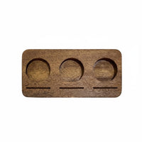 Premium Wood Chocolate Display Tray Easy to Clean Wooden Dessert Tray Logo Engraving for Cafe Owners, Chefs, Restaurant, Bakery