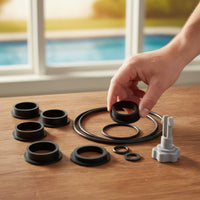 12 Pieces Leak-Proof Exhaust Valve Seals Watertight Replacement Parts Heavy-Duty Hardware for DIYers