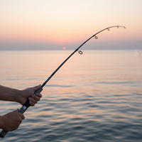 Carbon Lure Fishing Rod Tip Section for Freshwater and Saltwater Fishing