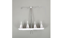 Four-Thread Spool Stand Space-Saving Thread Stand with Four Hooks Sewing Accessory Heavy-Duty Ergonomic for Quilters