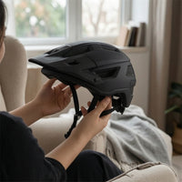 Bike Helmet with Visor Matte Two-Wheeled Helmet with Visor Adjustable for Commuters, Adults, Commuting, Outdoor Sports