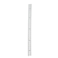 Molded Attachment Points Sleeper Strip DIY Layout Track Base Plastic Railroad Ties Strip Narrow