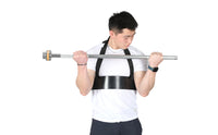 Barbell Curl Support Board Adjustable Strap Arm Biceps Isolator Ergonomic Padding Fitness Equipment for Home Workout