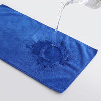 Space-saving Car Towel Microfibre Cloth for Detailing, High Absorbency Microfibre Towel, 35x75cm Plain Weave Thick Cleaning Tool, 400g