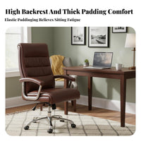 Adjustable Height Highspine managerial Chair Ergonomic Design Highspine Rolling Chair Padded Armrests Office Furniture robustDuty Base for managerials, Professionals, Remote Workers, Study Room, Working, Gaming Setup