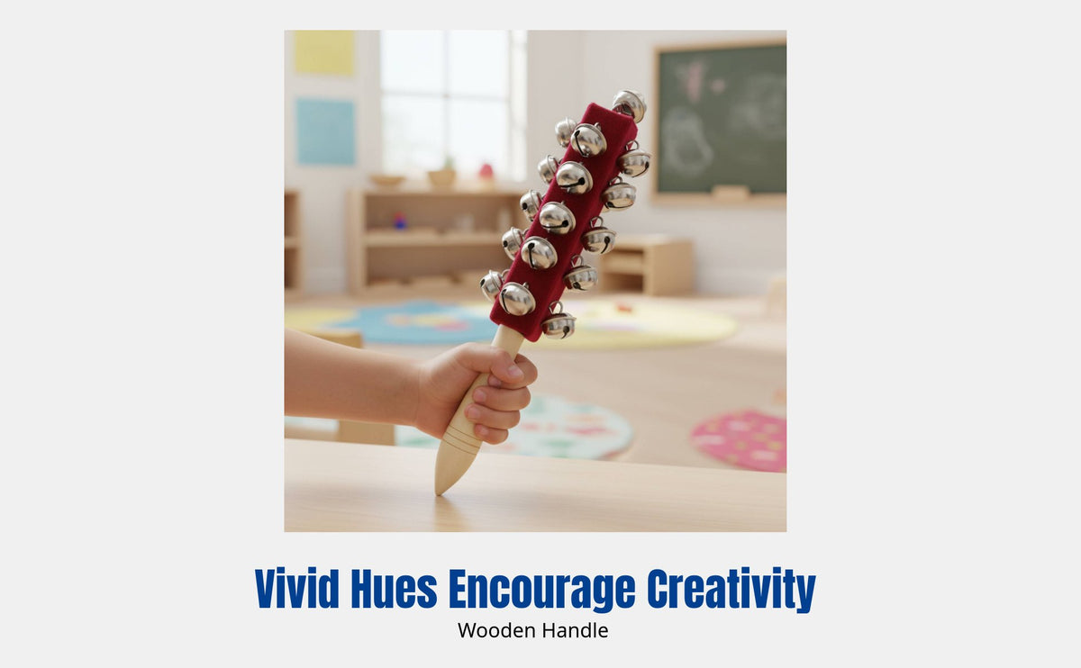Hand Rattle Chime, Plush Percussion Instrument, Kids, Kindergarten, Student Performance