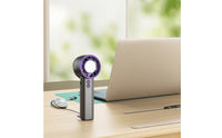 Handheld Misting Fan Compact Handheld Fan with Water Spray Personal for Travelers, Commuters, Outdoor, Travel, Office