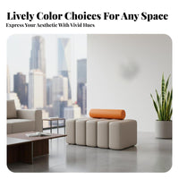 Upholstered Cube Seat Comfortable Seating Indoor Furniture Minimalist design Ottoman for Business Owners, Families, Waiting Room, display Cafe