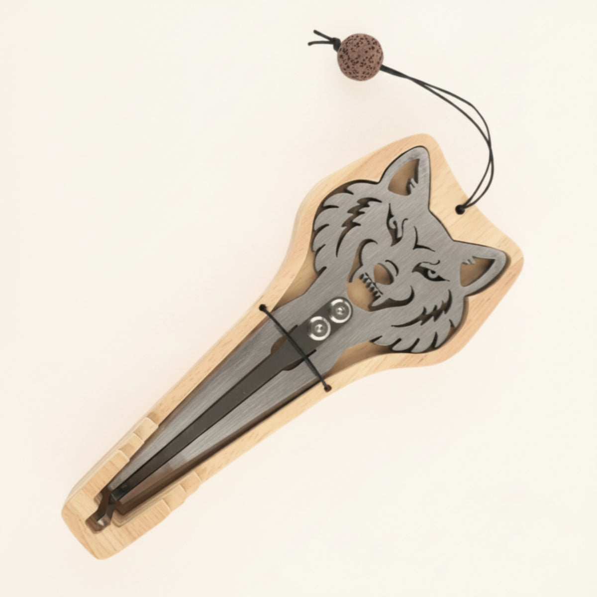 Jaw Harp with Wooden Case Portable Jew's Harp with Case Long Folk Instrument for Beginners