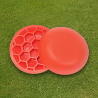 Honeycomb Golf Training Pads Slim Golf Foot Pad Lightweight Swing Training Pads Non-Slip for Golfers
