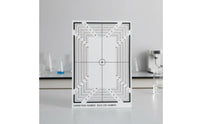 Transparent Calibration Card Reusable Plastic Marking Card Long-Lasting