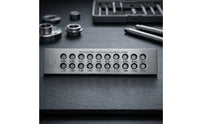 Precision Tungsten Carbide Draw Plate Long-Lasting Jewelry Drawplate Rectangular Tool Heavy Duty for Jewelers