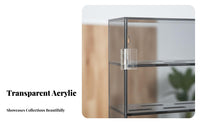 Acrylic Coin Stand Clear Acrylic Construction Durable Design for Countertop