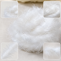 Factory Direct 15mm Long Plush Chenille Stems for DIY Crafts, Thick Dense Pipe Cleaners for Handmade Puppy Toys
