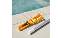 Pole Support with Clamp Adjustable Pool Pole Bracket Wide Application