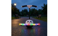 Handlebar Jumping Balance Toy Wide Platform Creature Face Bouncing Toy Wheel-Like Supports Handle Balance Ball Hand Pump for Children