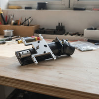 RC Boat Jet Thruster with Backward Pump 26 Mm Water-Jet Propulsion Unit with Steering Servo Frame High-Speed for Hobbyists