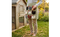 Crochet Egg Gathering Apron Farmhouse Crochet Egg Collecting Apron Openwork for Rural Farm, Home