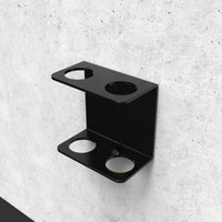 Barbell Wall Rack with  2 Bar holder Sturdy Bar Hanger Powder Coated Bracket
