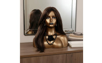 Wig Display Head Smooth Finish Female Mannequin Bust Easy to Style for Salon, Photo Photography