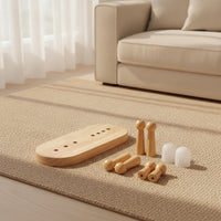 Traction Board Ergonomic Back Stretcher with Pressure Knobs Adjustable Support Board for Office Workers, Home, Floor