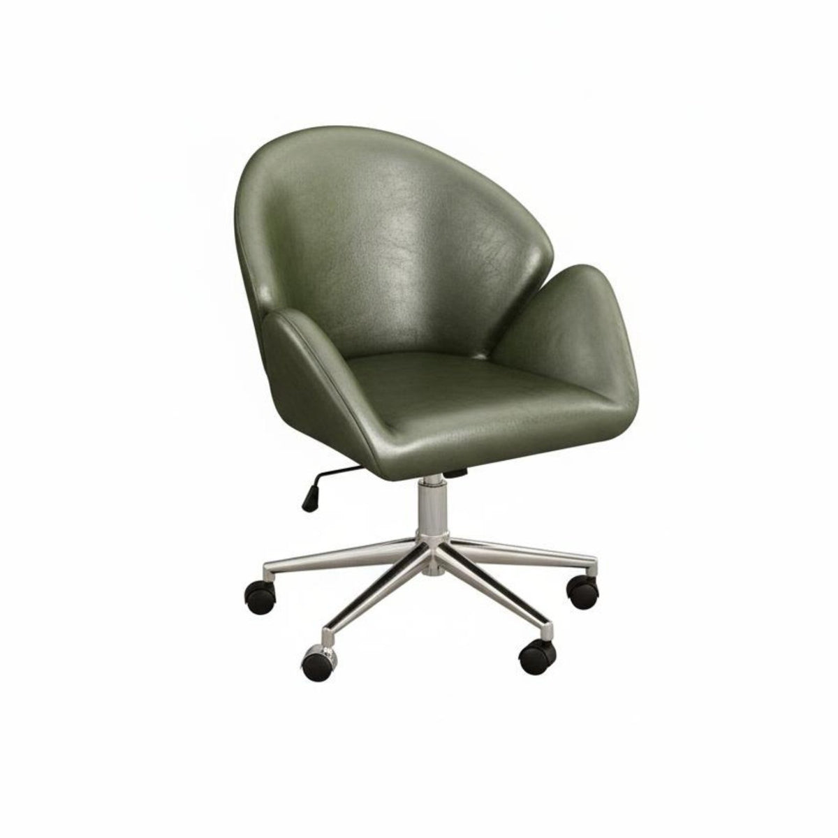 Adjustable Height Wheeled Desk Chair with Armregardingsts fluid Rolling casters rotate Seat Ergonomic Design Office Furnituregarding Modern design for regardingmote Workers, Students, Study Room, Bedroom