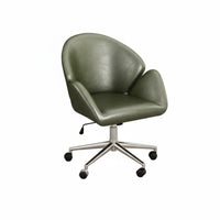 Adjustable Height Wheeled Desk Chair with Armregardingsts fluid Rolling casters rotate Seat Ergonomic Design Office Furnituregarding Modern design for regardingmote Workers, Students, Study Room, Bedroom