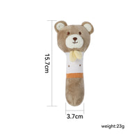 Baby Rattle Soft Fabric Rattle Shaker Toy Easy-to-Grip Handbell Toy Sensory for Babies, Playpen, Nursery