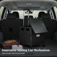 Foldable Trunk organizer Portable with Handles freight Container for asphalt Trips