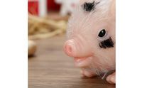 Pig Feeding Playset Pretend Play Pig Toy Set Themed Accessories Mini Piglet Figures