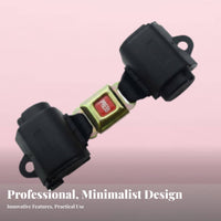 Retractable Cargo Strap High Strength Polyester Automatic Tensioning Strap Abrasion-Resistant Strapping Pallet Binding Belt for Trucks, Moving