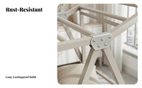 Foldable Clothes Drying Rack Space-Saving Foldable Laundry Stand Freestanding Clothes Horse Sturdy Duty for Balcony, Indoor