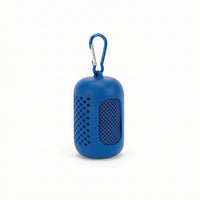Cooling Towel with Carabiner Portable Towel with Silicone Case for Running