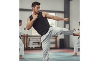 Karates Chest Protector Lightweight Fighting Arts Breathable for Sparring
