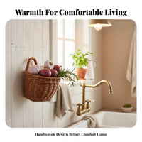 Small Wovenand type organizer surfaceMounted Hanging Organizer Space-Saving for Parents