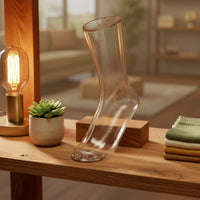 Transparent Stocking Display Form Clear Stocking Display Mold Plastic Mannequin Foot Glossy for Retailers, Photographers, Product Photography, Visual Merchandising
