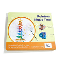 DIY Cross-Border Children's Educational Toy Rainbow Music Tree Wooden Ornament Kindergarten Gift Wholesale
