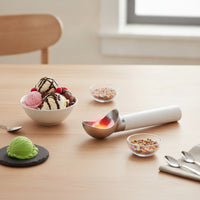 Handheld Electric Ice Cream Scoop Cordless Heated Ice Cream Scoop Ergonomic Utensil Smooth for Kitchen