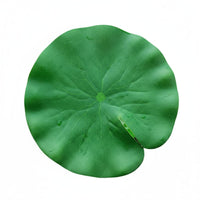 Realistic Floating Lotus Pad Decorative Pond Decoration Waterproof for Aquatic Aquarium, Courtyard