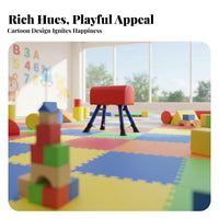 Soft and Safe Stackable Foam jumping platform Multi-Functional children's Fitness apparatus Colorful Design Gymnastics instructor for Preschoolers, Early Childhood Educators, Parents, Kindergartens, stimulatory Rooms, Home Playrooms, fitness centers