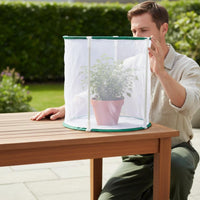 Foldable Plant Full Coverage Breathable Garden Mesh Cage Vegetation Protector Net for Balcony, Greenhouse