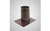 Downspout Outlet with Base Plate Resistant Downspout Outlet Hardware for Villas