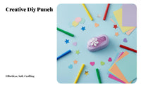 DIY Tool Speech Bubble Puncher Handmade Crafts Decorative Paper Punch Easy to Use for Children, Scrapbookers, School, Card Making, Classroom