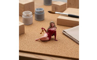 Female Figurine Long-Lasting Miniature Figurine Hand-Painted for Hobbyists