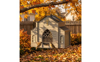Chapel Bird Feeder Sturdy Hanging Bird Feeder Rust-Resistant for Garden