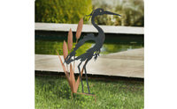 Metal Bird Stake Ground Insert Bird Stake Easy to Install Outdoor Decor for Yard