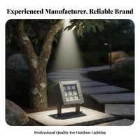 Square LED Floodlight DMX512 Compatible Outdoor Tree Uplight Waterproof for Park
