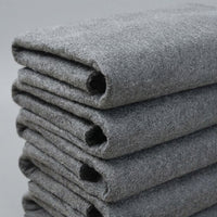 Extra-fine Microfiber Glass Cleaning Cloths, Efficient Bathroom Drying Cloth for Panes and Mirrors, Streak-clear Dark Gray 5-Pack Unit