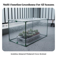 Winter Plant Tool-Less Ze Cover Thermal Insulation Balcony Fleshy-Leaved Plant Shelter Portable Plant Greenhouse Windproof
